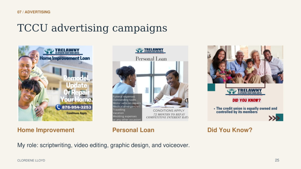 TCCU advertising campaigns